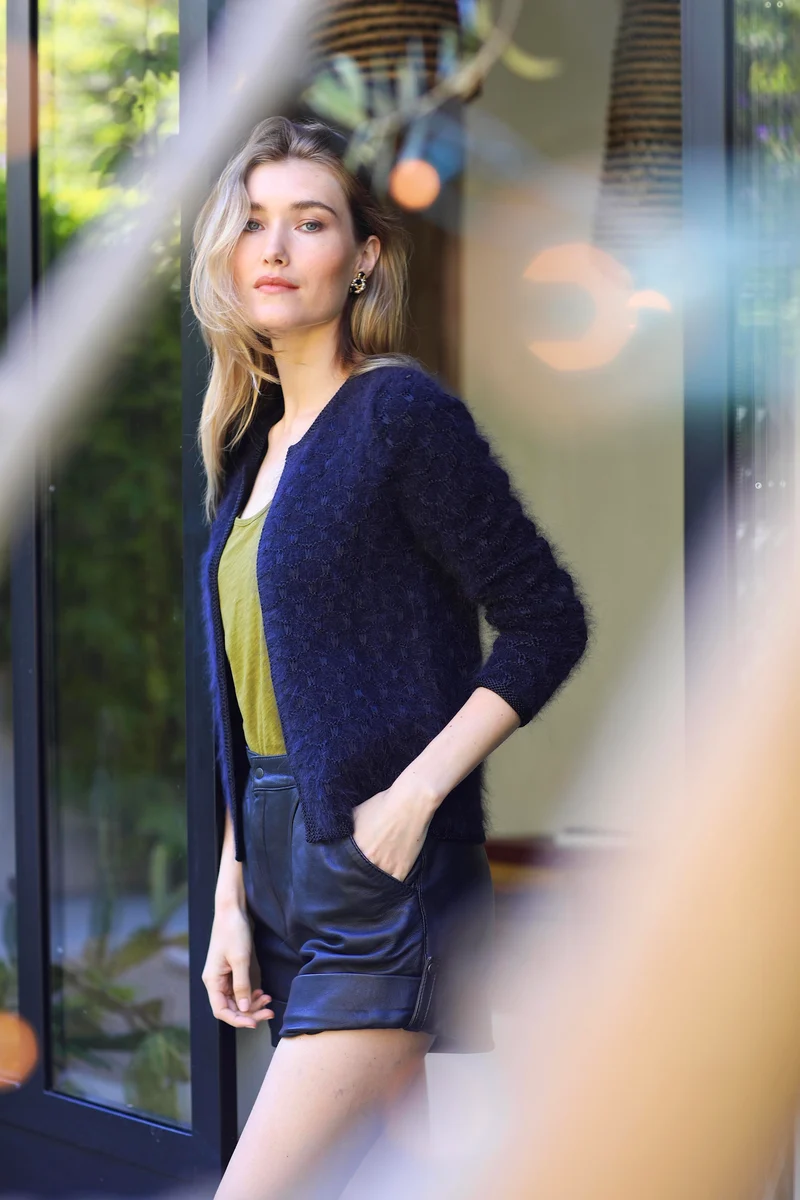 Veste Lilou à tricoter.