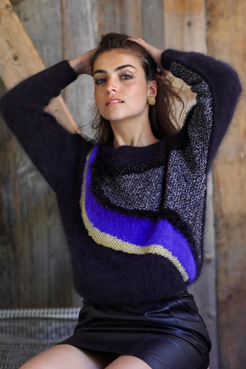 Pull Naomi à tricoter.