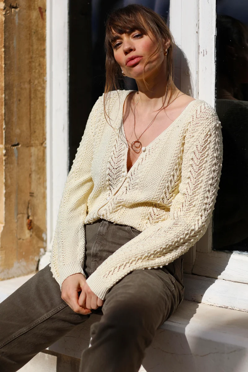 Gilet Stacy à tricoter