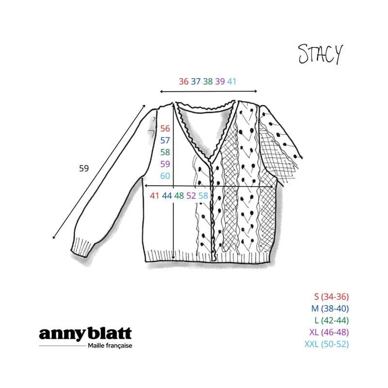 Gilet Stacy à tricoter