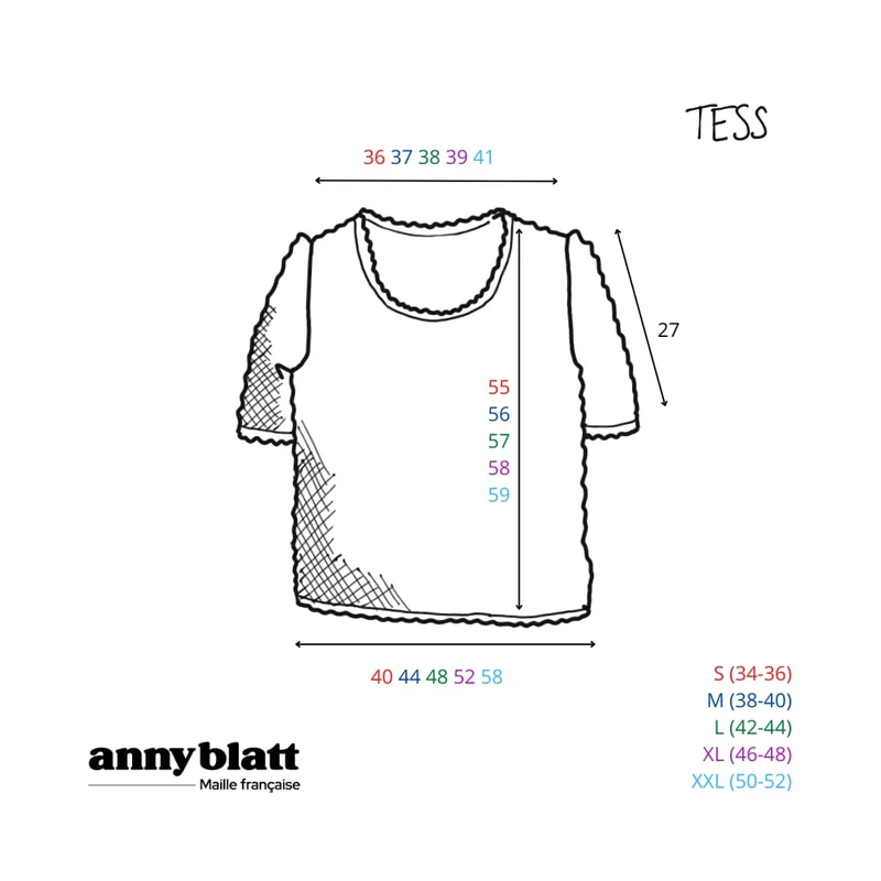 Top Tess au crochet