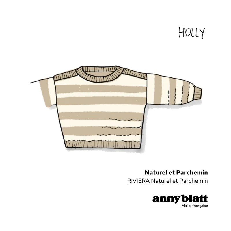 Pull Holly à tricoter.