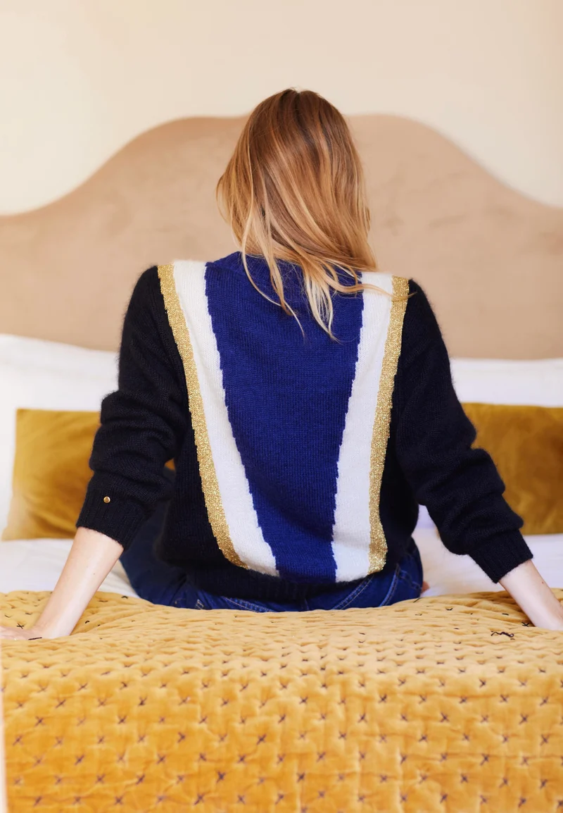 Pull Serena à tricoter.