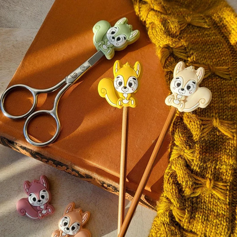 Knitting Needle stopper 🐦