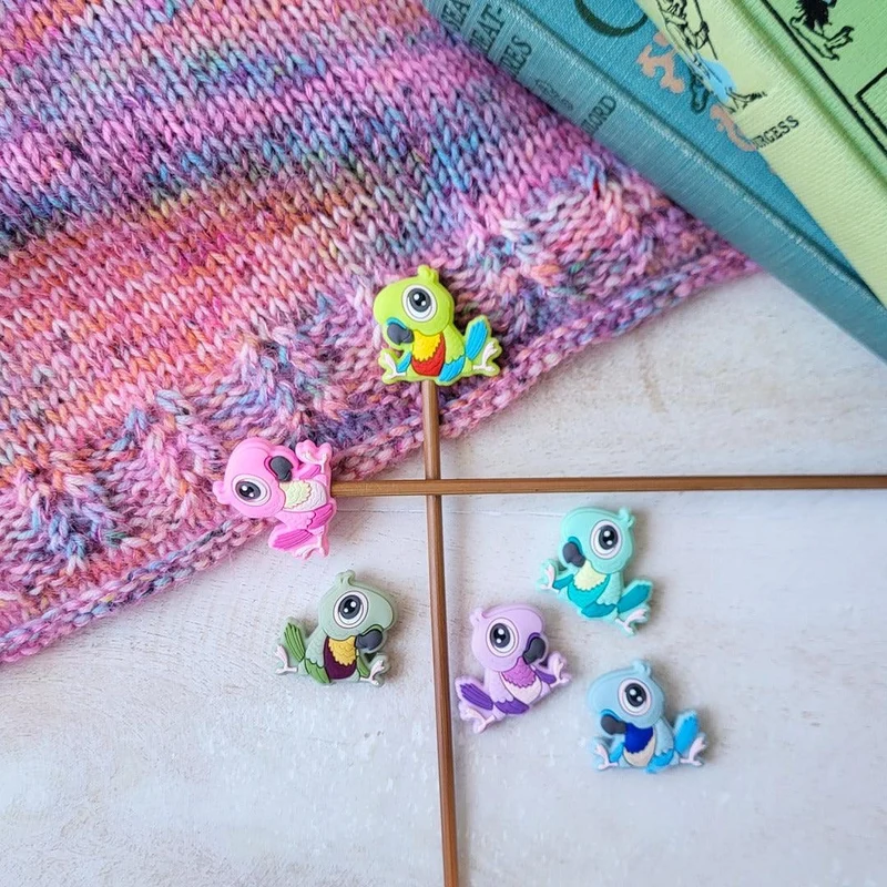Knitting Needle stopper 🐦