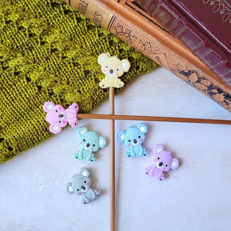 Knitting Needle stopper 🐦