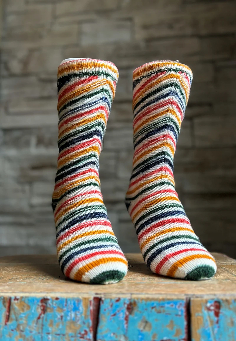 Tipsor Socks | Knitting pattern and Optional Kits