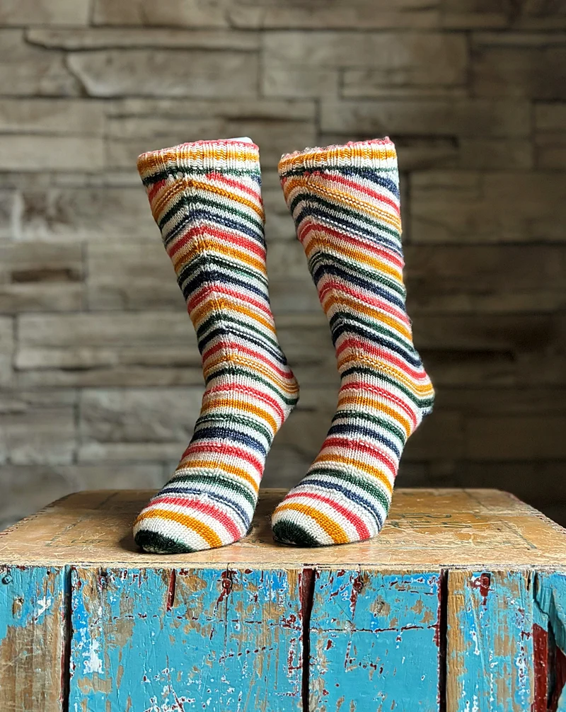 Tipsor Socks | Knitting pattern and Optional Kits