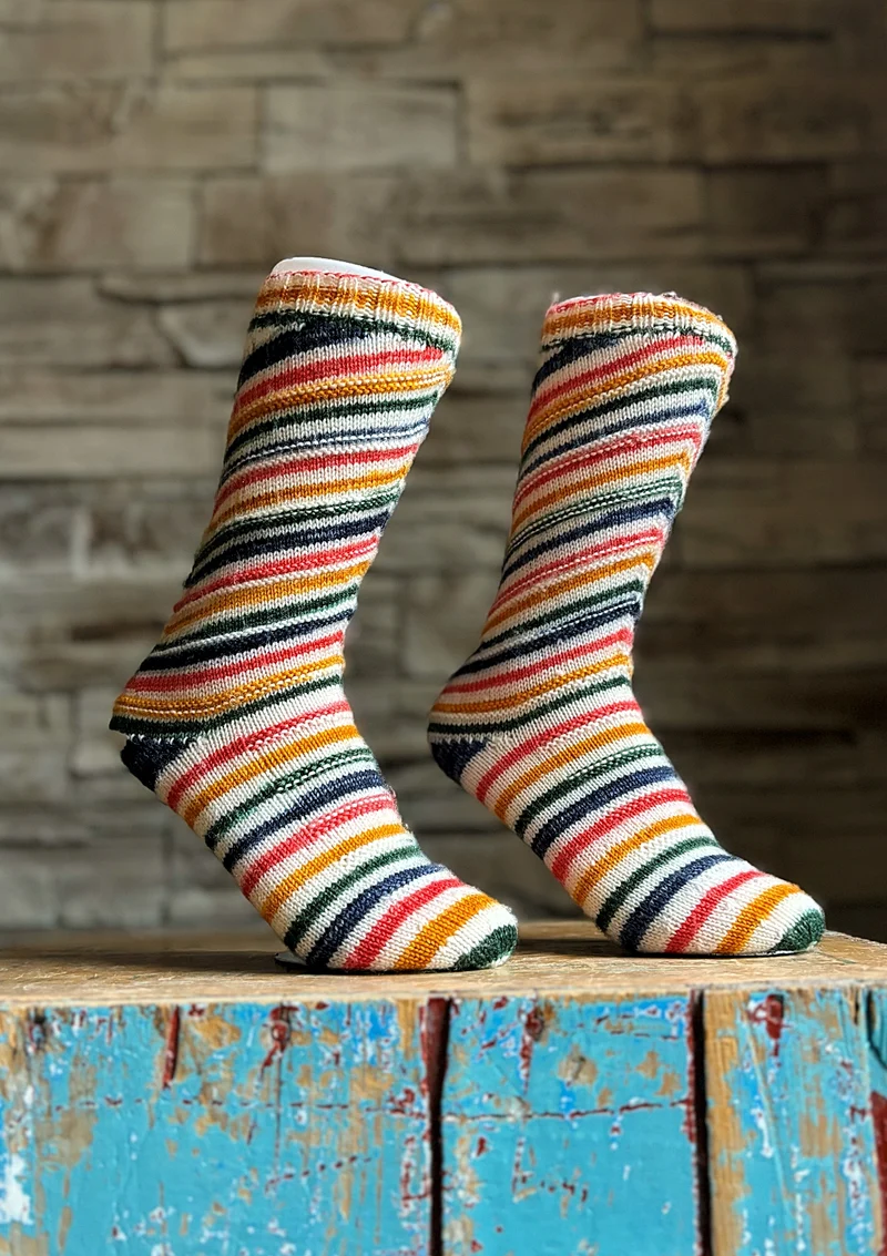 Tipsor Socks | Knitting pattern and Optional Kits