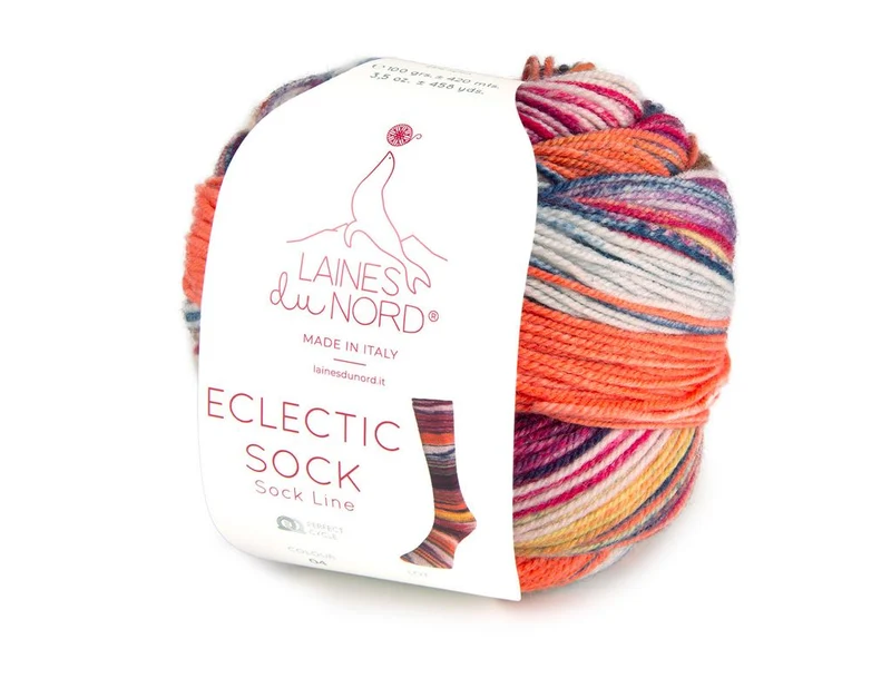 eclectic sock - Laine du Nord 🐦
