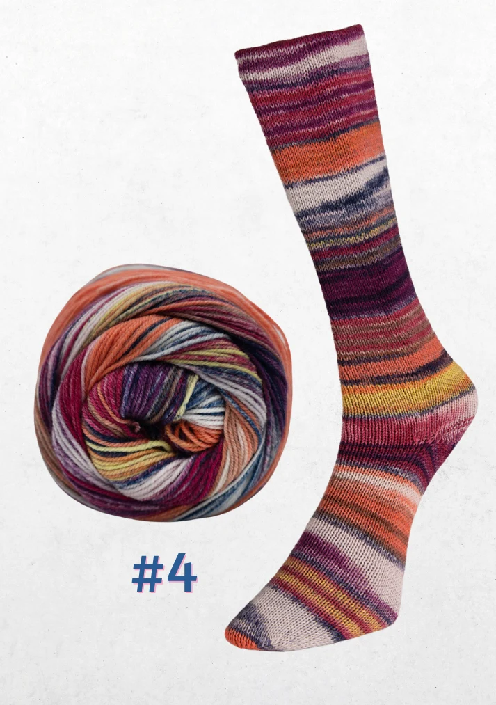 eclectic sock - Laine du Nord 🐦