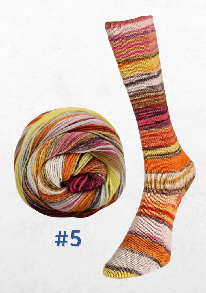 eclectic sock - Laine du Nord 🐦