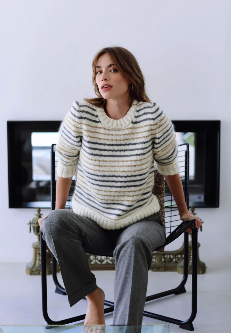 Pull Marie à tricoter.