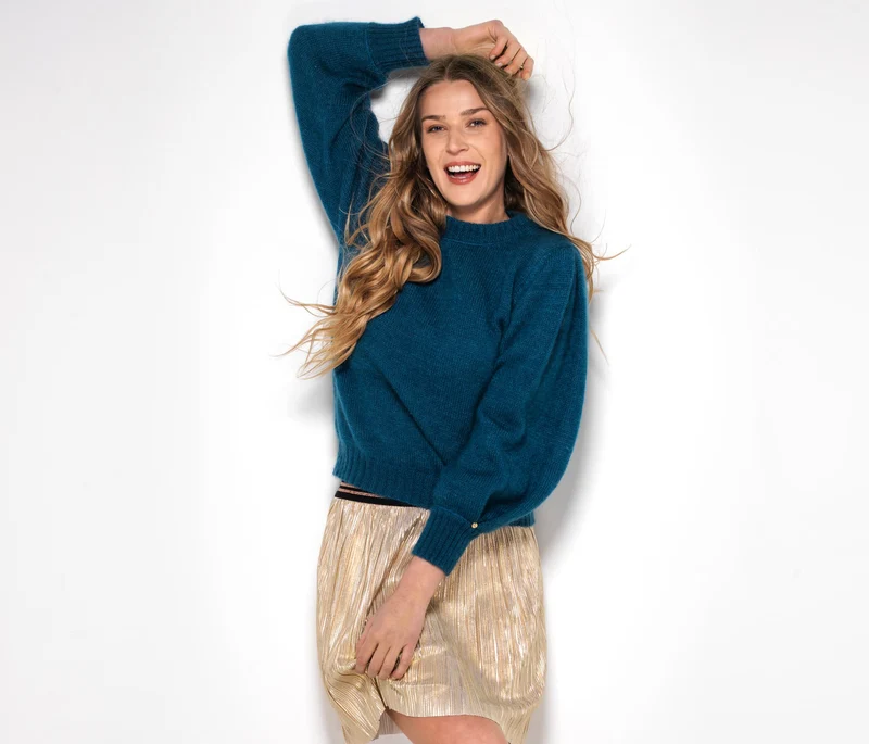 Pull Alix Mohair et soie Pacifique.