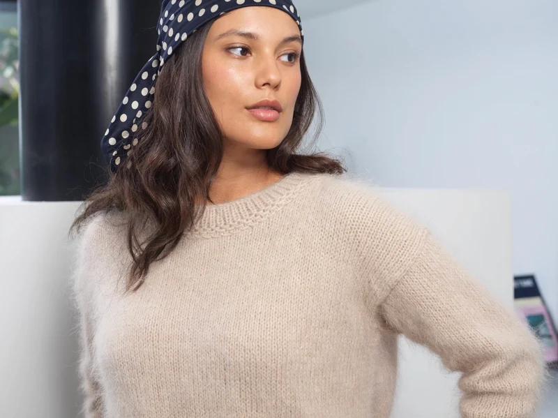 Pull Lola à tricoter.