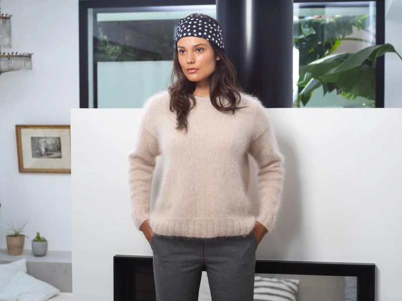 Pull Lola à tricoter.