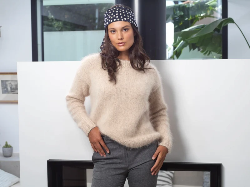 Pull Lola à tricoter.