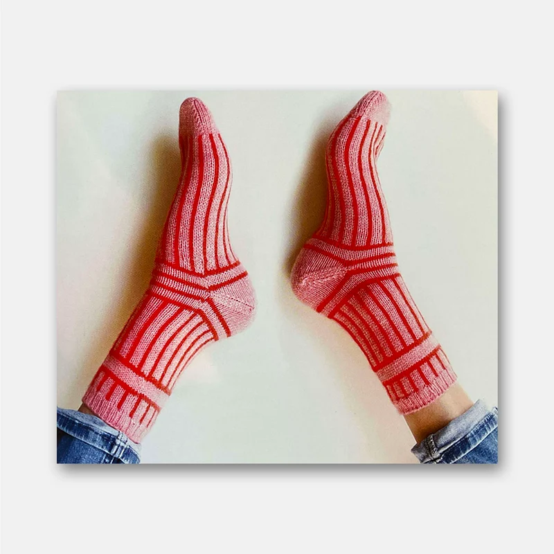 Mes Chaussettes Fun en Tricot - Summer Lee