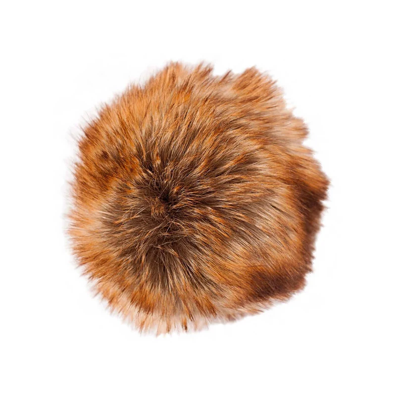 Pompon Fausse Fourrure 10 cm - Rico Design