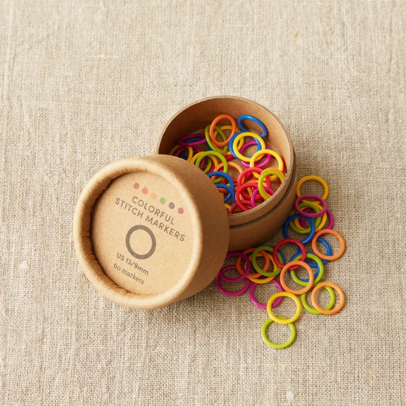 Colorful Ring Stitch Markers - Cocoknits