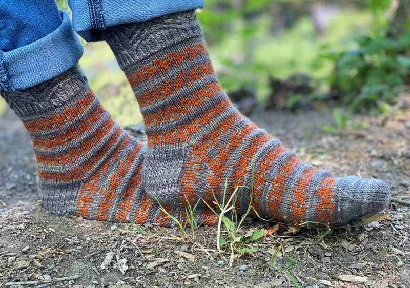 Seascape Socks | Free Knitting Pattern and Optional Kits