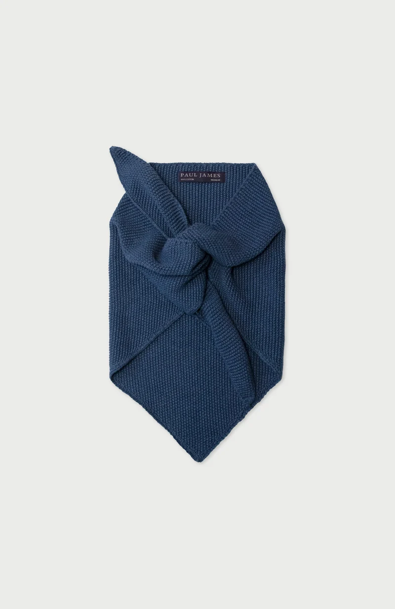 Cotton Textured Triangle Scarf