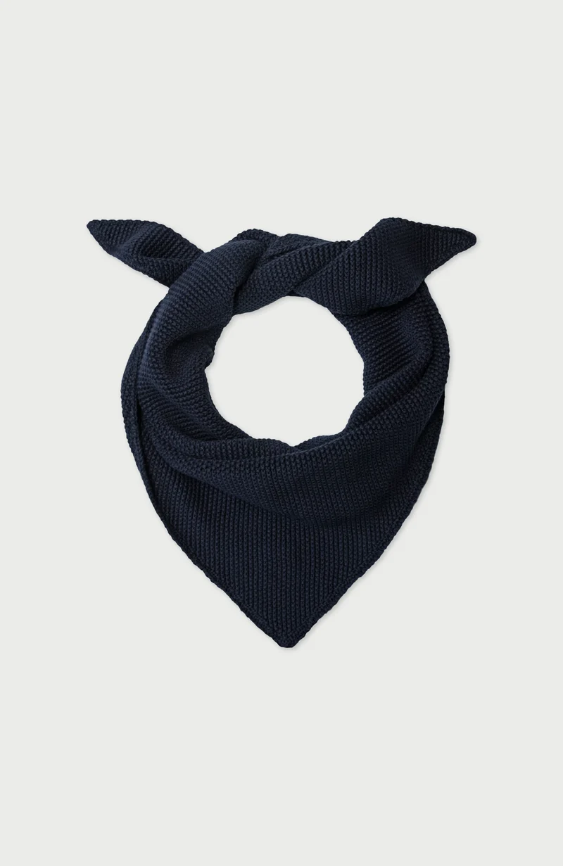 Cotton Textured Triangle Scarf