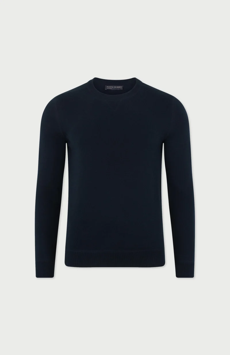 Mens Midweight Cotton Loopback Knitted Sweatshirt