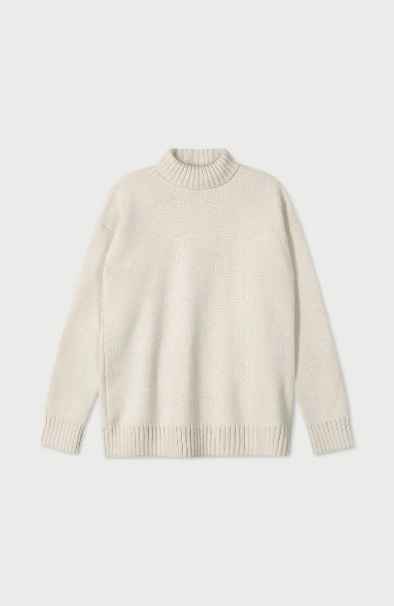 The Fitted Submariner - Roll Neck Merino Wool Jumper