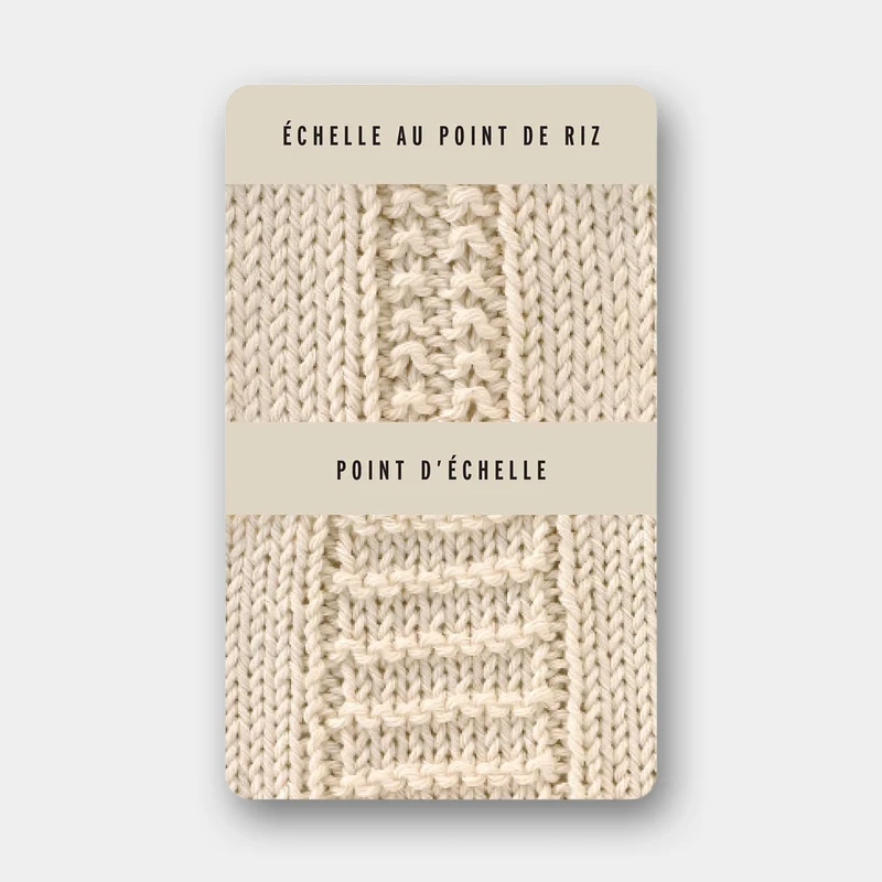 Points de Tricot, 52 Cartes pour Apprendre les Textures - Claire Crompton