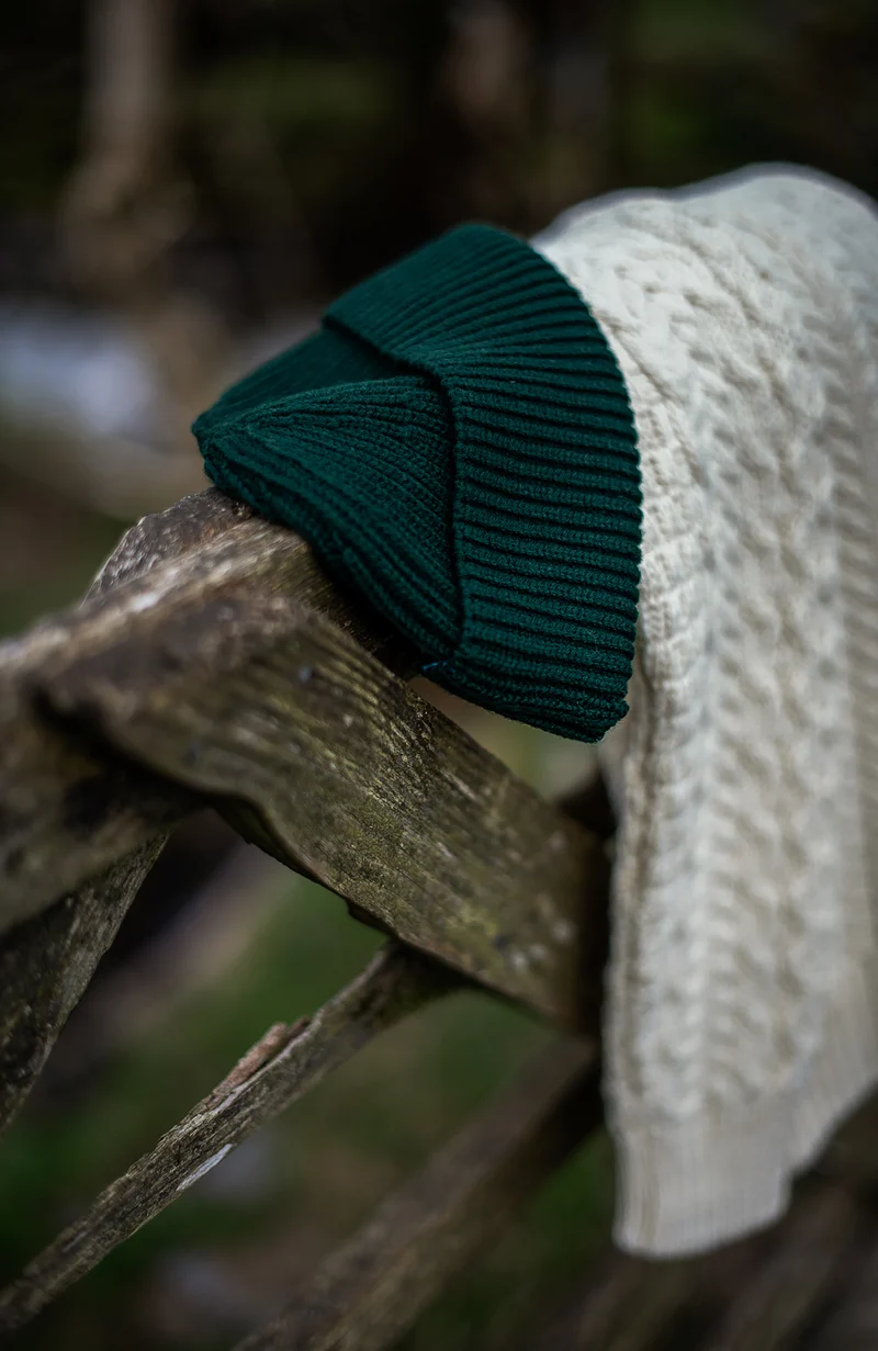 Heavyweight Extra Fine Merino Fisherman Beanie