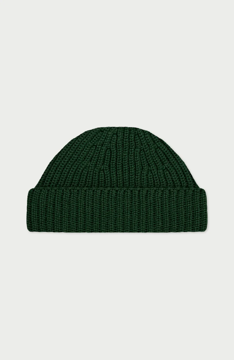 Heavyweight Extra Fine Merino Fisherman Beanie
