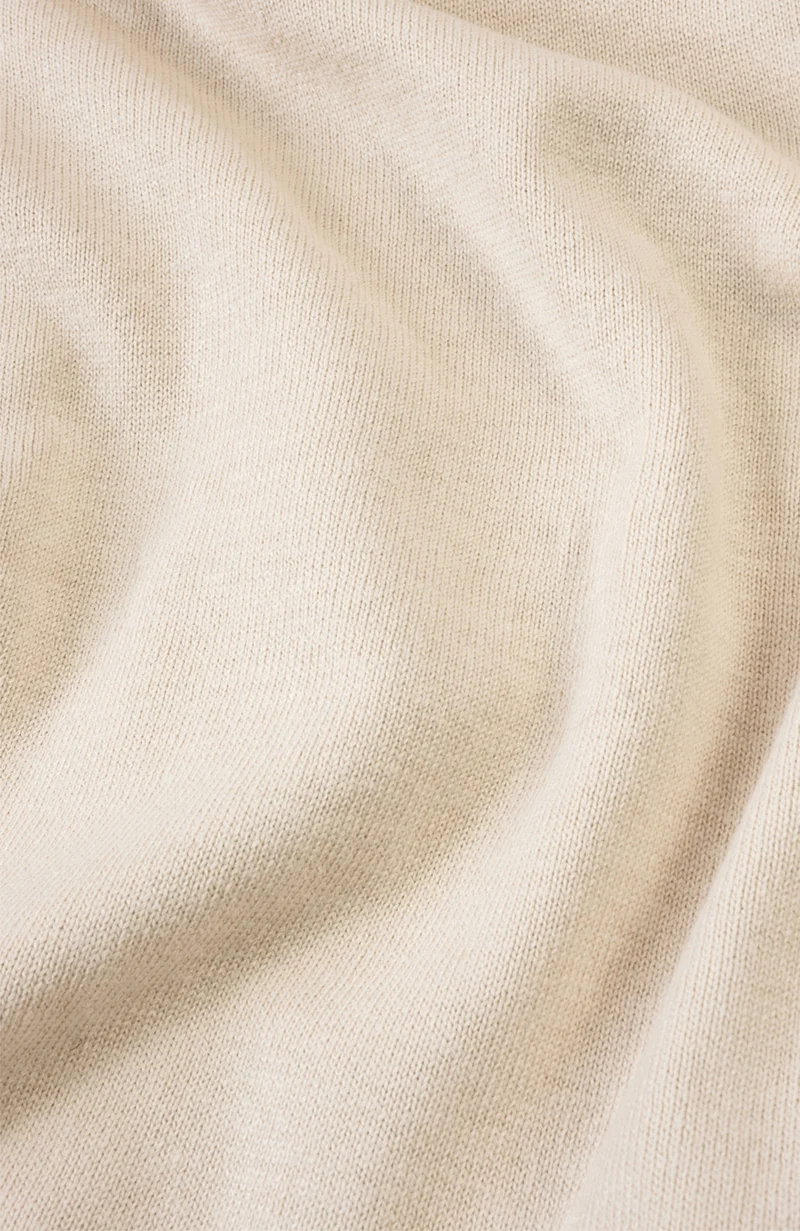 Mens Lightweight Organic Cotton Linen Saddle Shoulder Jumper