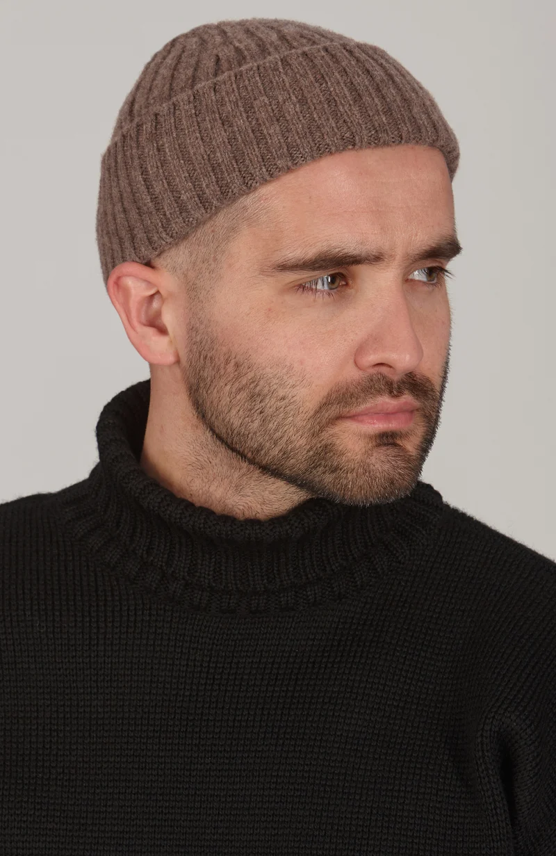 Midweight Lambswool Fisherman Beanie