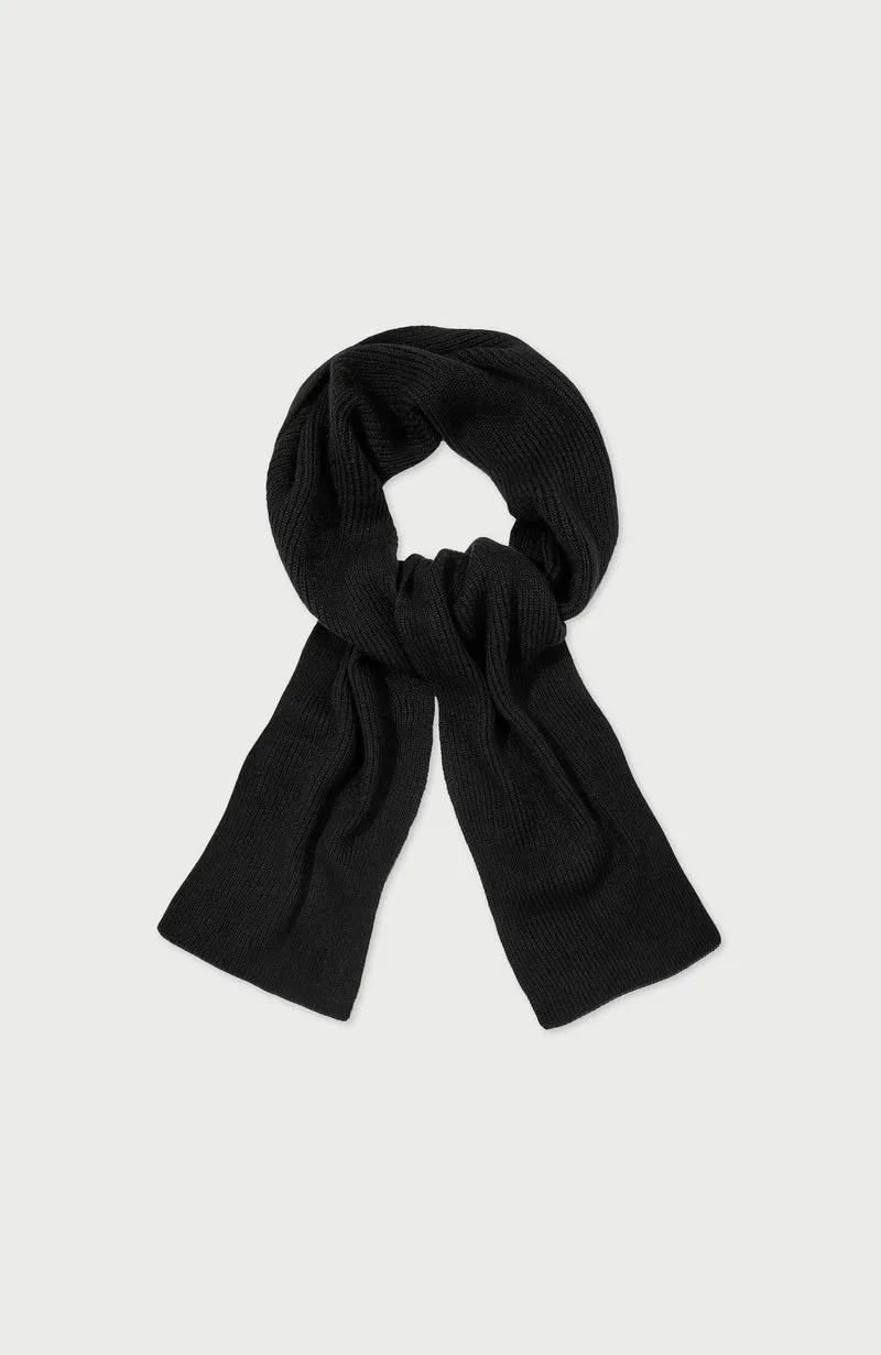 100% Cashmere Ribbed Scarf