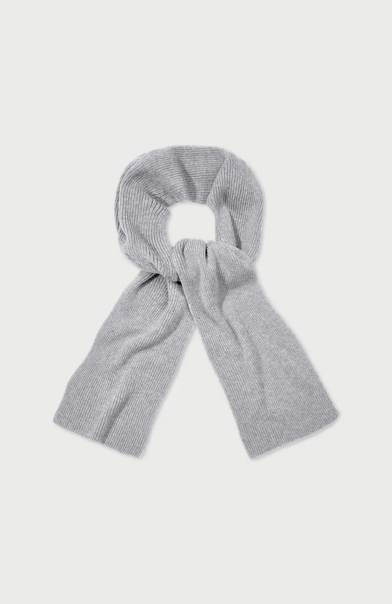 100% Cashmere Ribbed Scarf