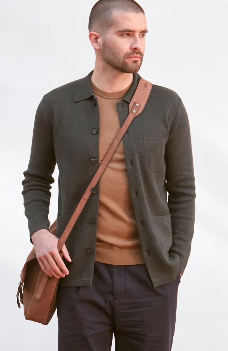 Mens Midweight Cotton Work Shirt
