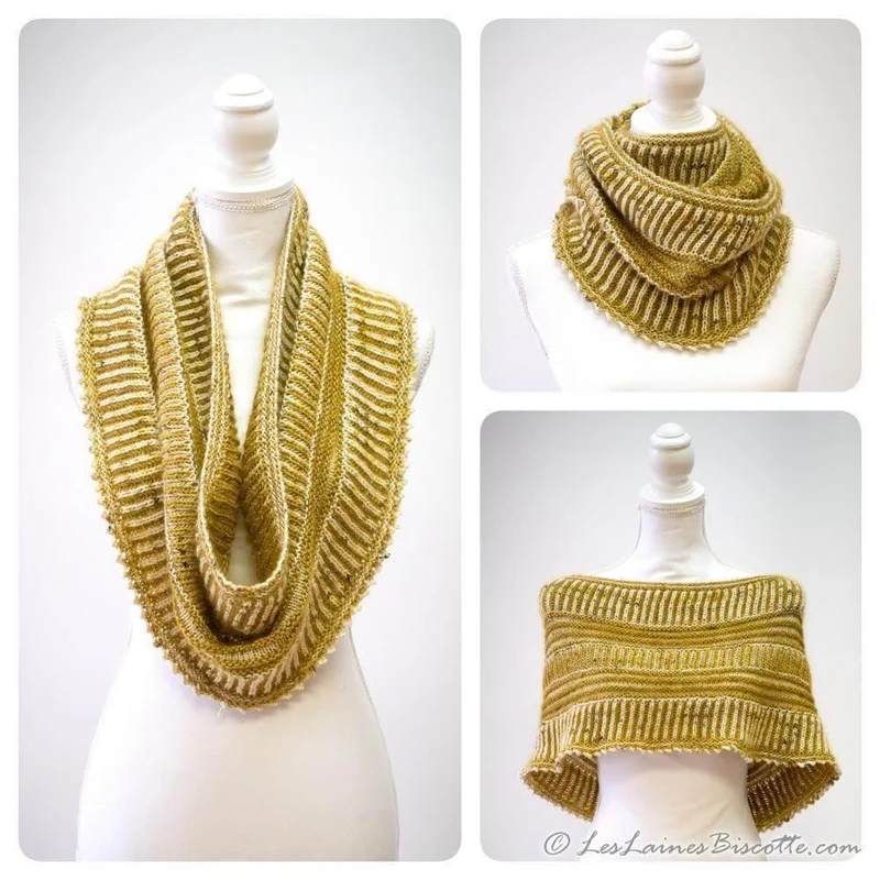 Rumpelstilskin Cowl - Free Knitting Pattern and Optional Kits