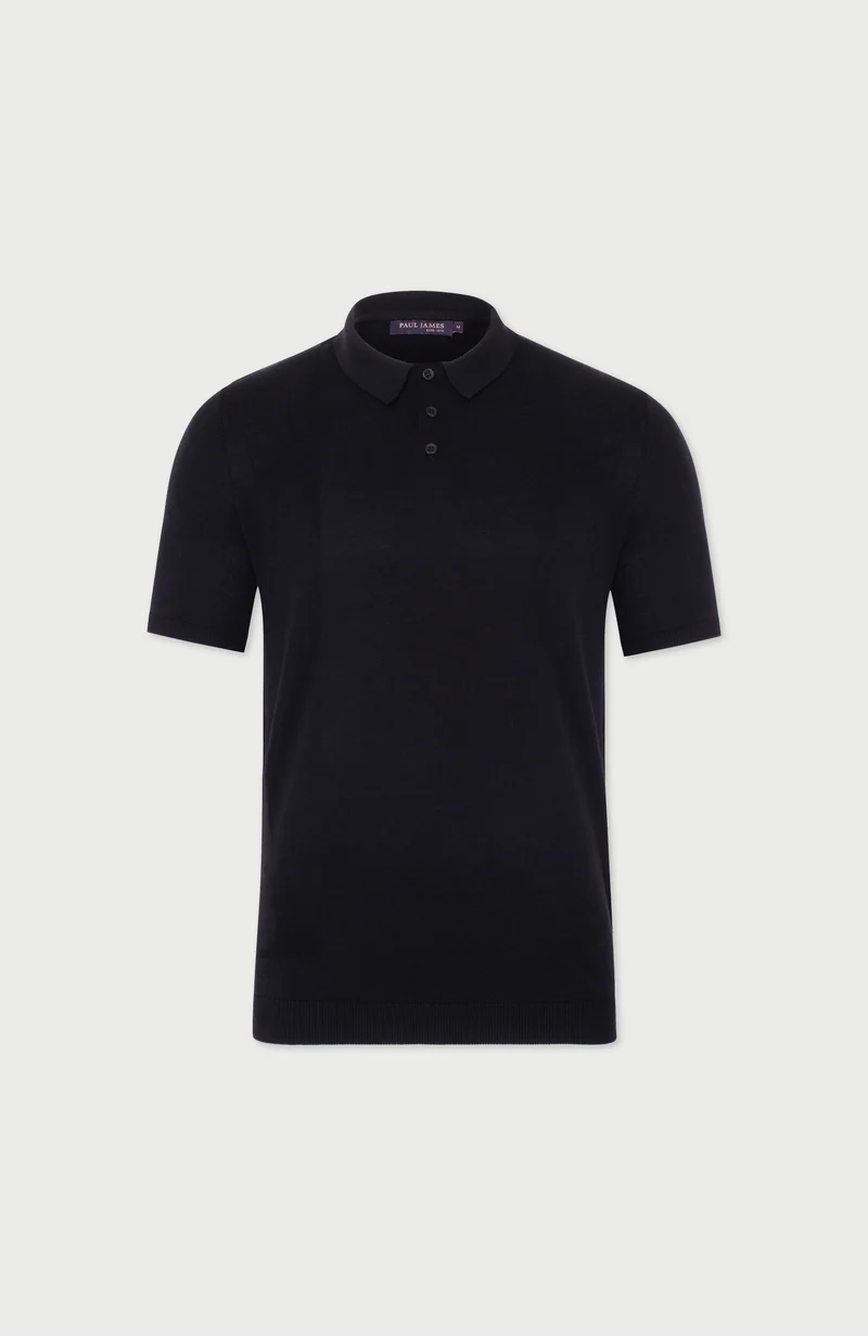 Mens Ultra Fine Cotton Short Sleeve Polo Shirt