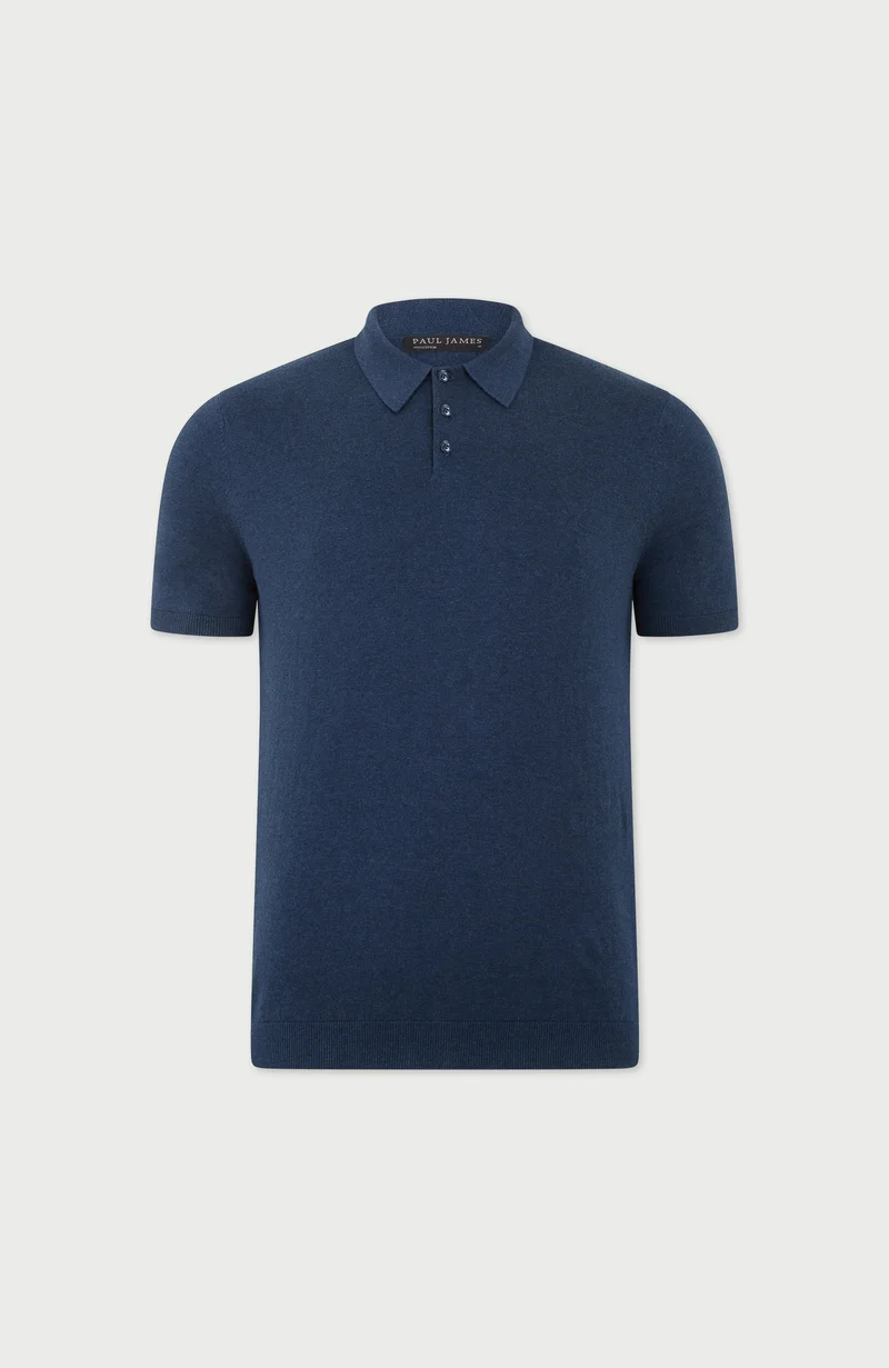 Mens Ultra Fine Cotton Short Sleeve Polo Shirt
