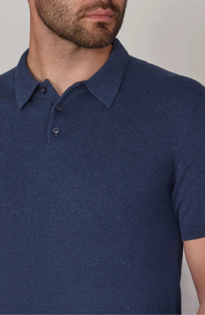 Mens Ultra Fine Cotton Short Sleeve Polo Shirt