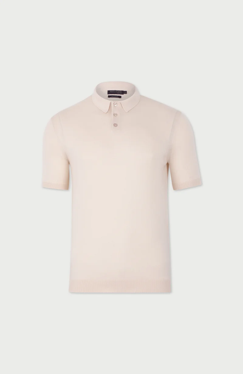 Mens Ultra Fine Cotton Short Sleeve Polo Shirt