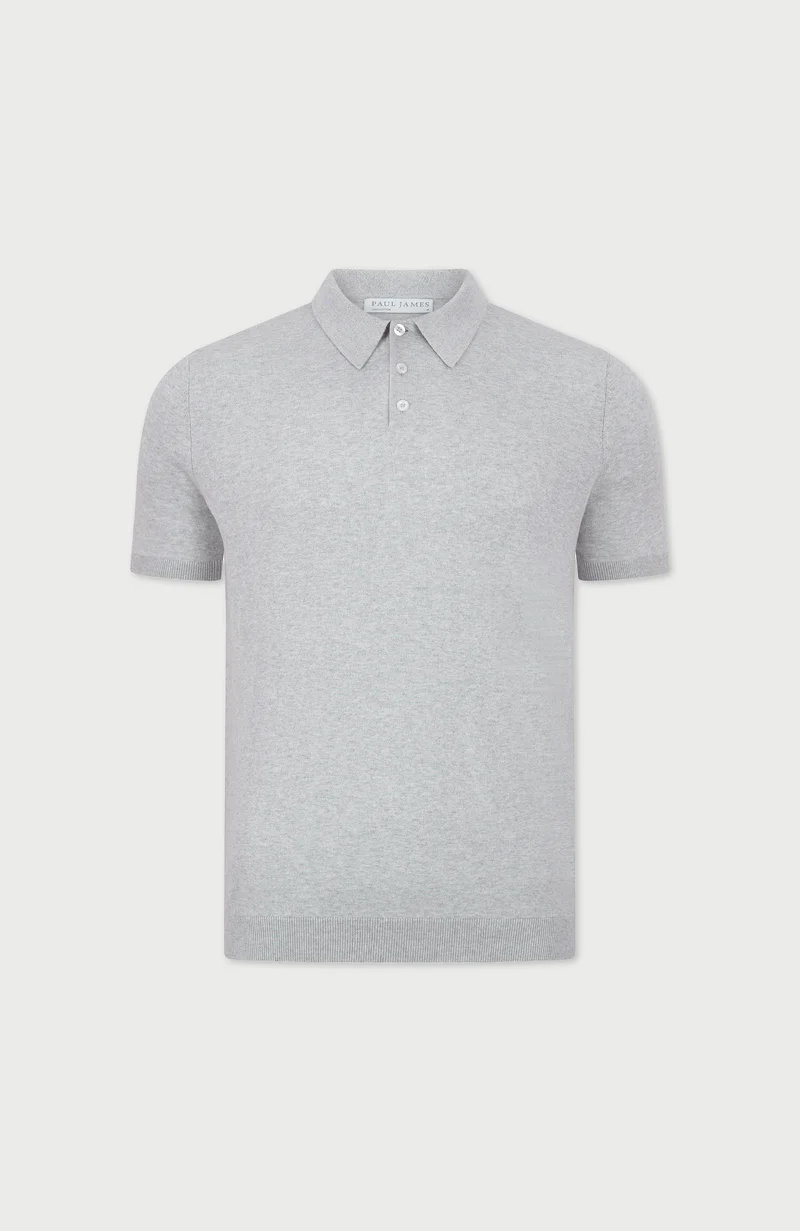 Mens Ultra Fine Cotton Short Sleeve Polo Shirt
