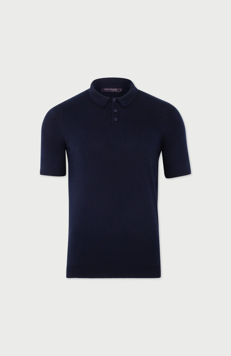 Mens Ultra Fine Cotton Short Sleeve Polo Shirt