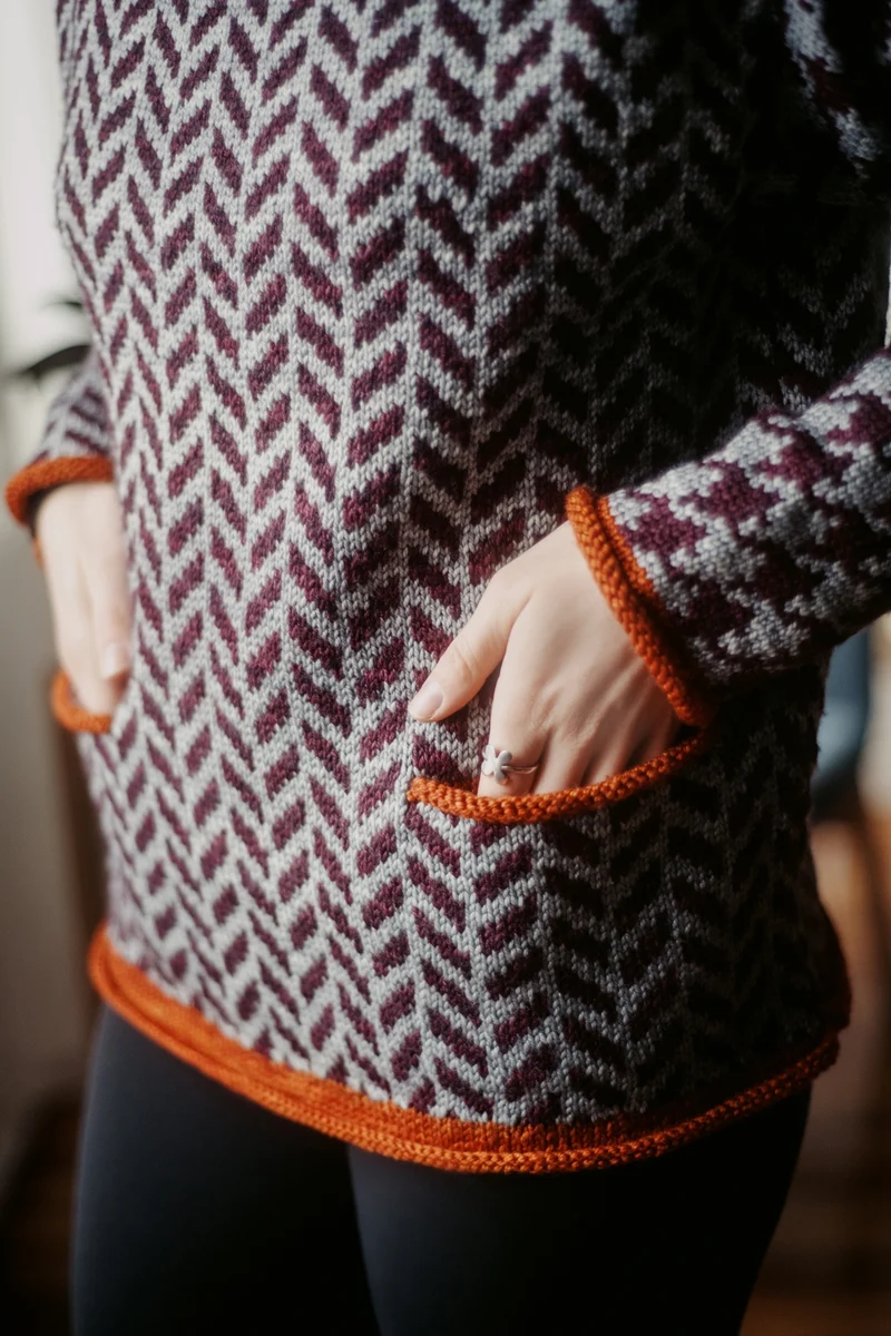 Erika Sweater | Knitting Pattern and Optional Kits