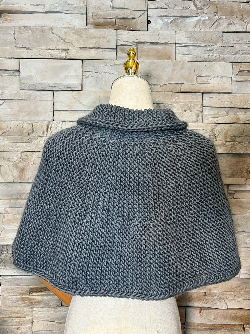 Highland Hearth Capelet | Knitting Pattern and Optional Kits