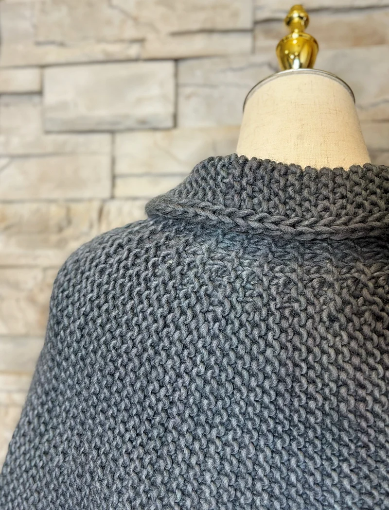 Highland Hearth Capelet | Knitting Pattern and Optional Kits
