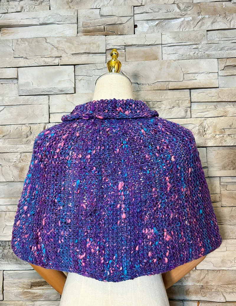 Highland Hearth Capelet | Knitting Pattern and Optional Kits