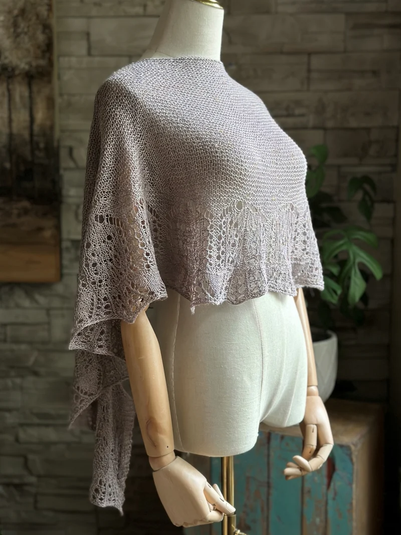 Vane Shawl | Free Knitting Pattern and Optional Kits