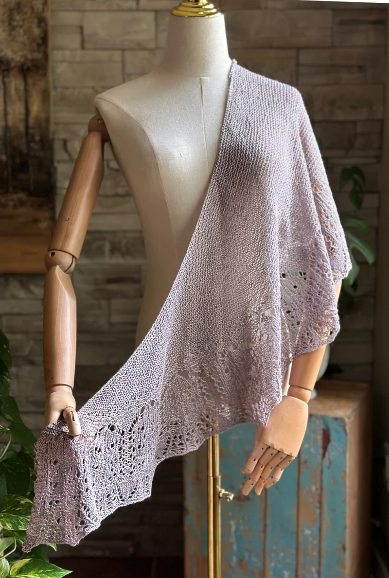 Vane Shawl | Free Knitting Pattern and Optional Kits